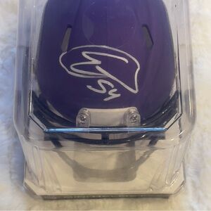 Signed MN Vikings Eric Kendricks Mini Helmet